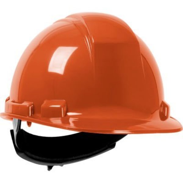 Pip Whistler Cap Style Hard Hat HDPE Shell, 4-Point Textile Suspension, Wheel Ratchet Adjustment, Brown 280-HP241R-12